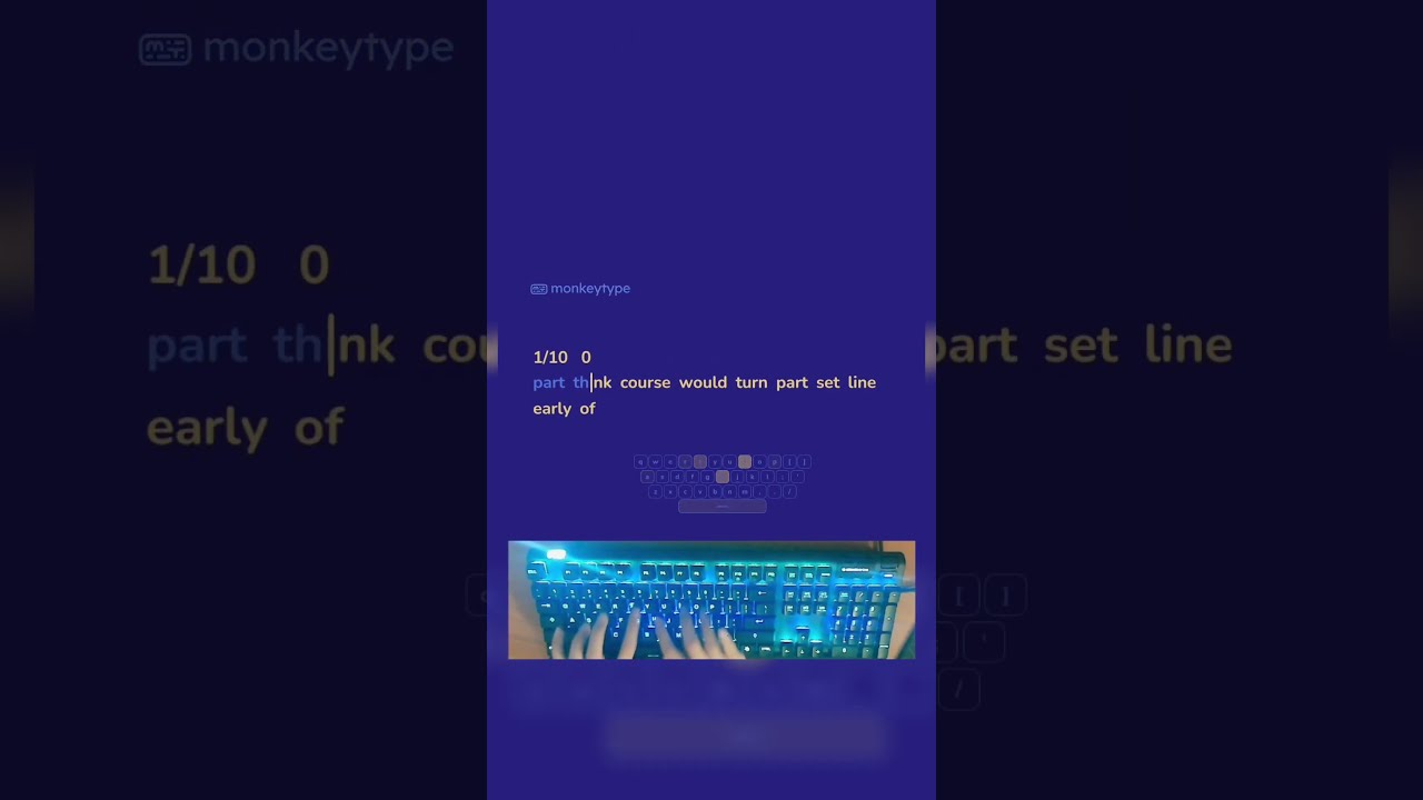 400 WPM Typing Speedtyping Monkeytype Keyboard Asmr