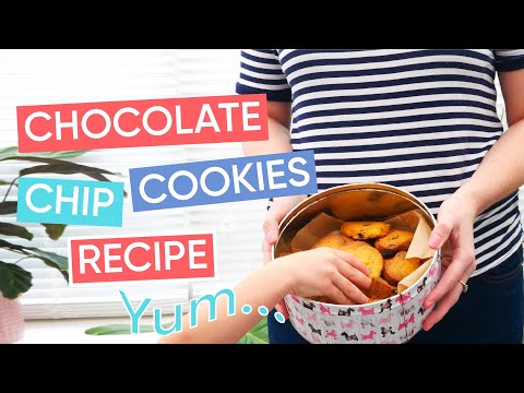 How To Make Easter-Themed Chocolate Chip Cookies | Channel Mum
