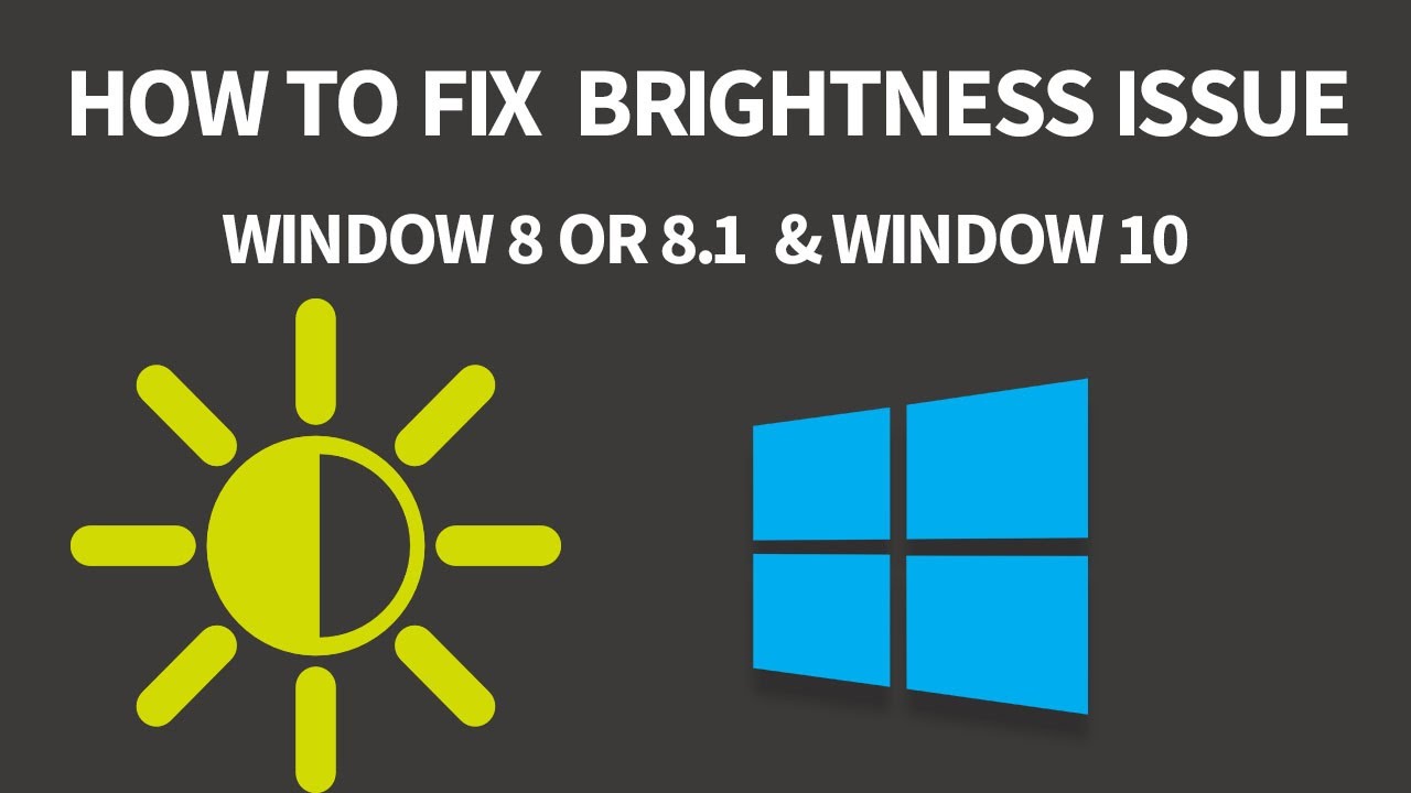 brighter screen on windows 8