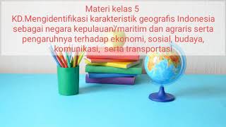 Materi ips kelas 5 sd ...
