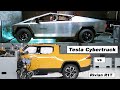 Tesla cybertruck vs rivian r1t  crash tests