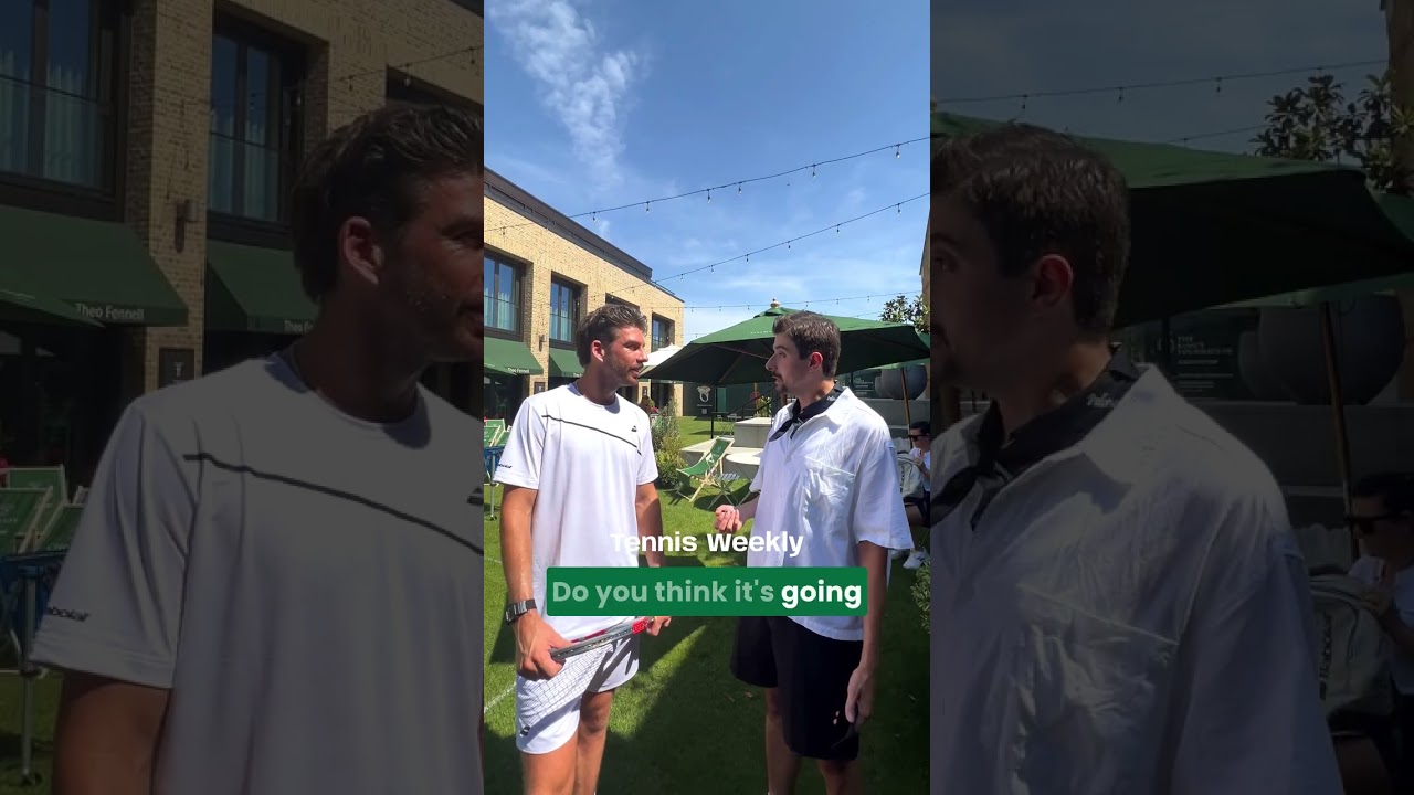 Cam Norrie on missing Carlos Alcaraz, tea and Wimbledon 🍓 🌱 🎾  #wimbledon #norrie #alcaraz