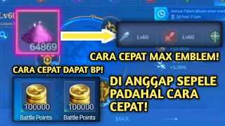 How To Quickly Max Level Mobile Legends Emblems 2025 Secret Tips For Farming Magic Dust