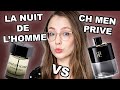 La Nuit De L'Homme VS CH Men Prive | comparison and review