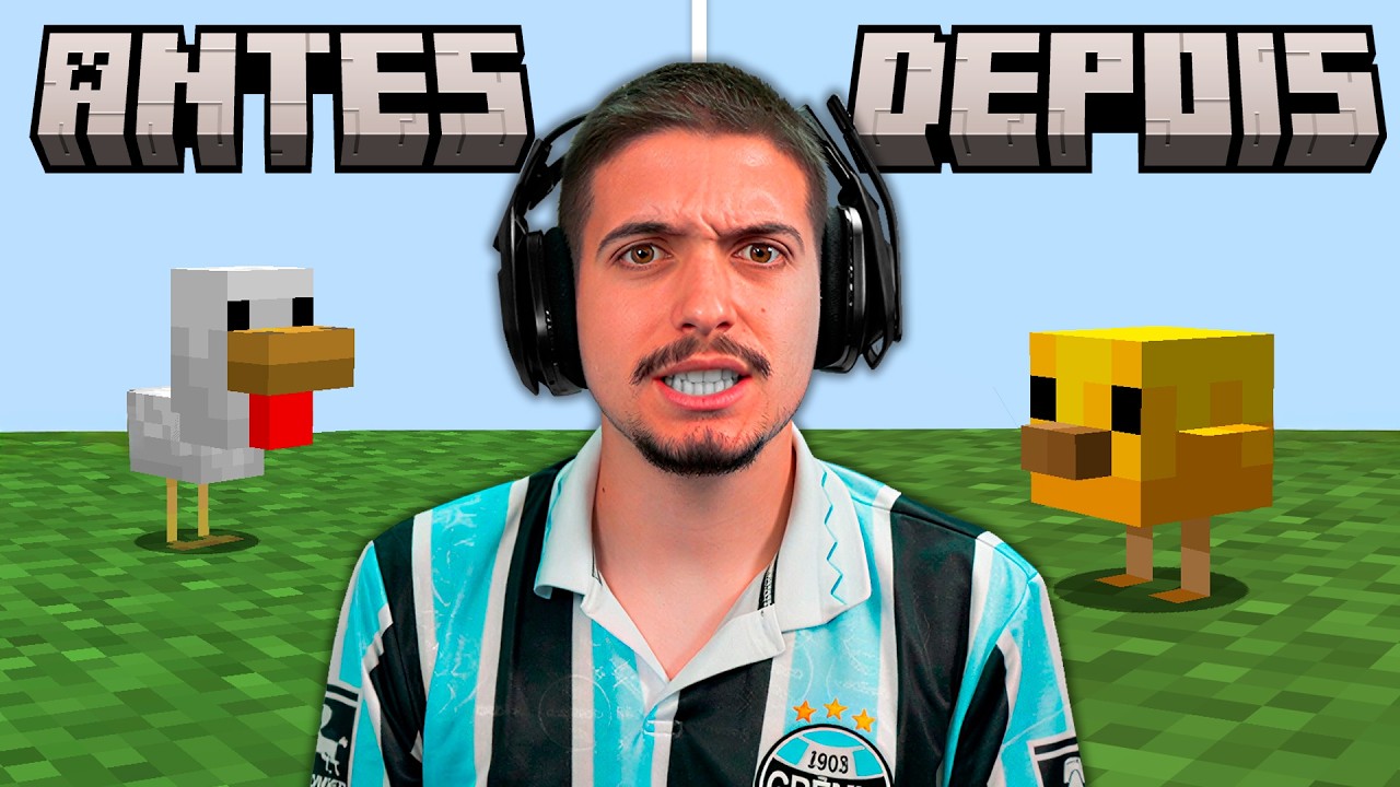 PRENDI OS NOVOS BABY MOBS DO MINECRAFT