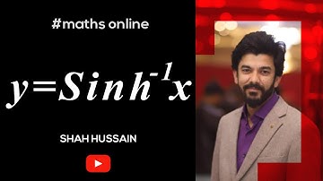 Graph of inverse hyperbolic function | inverse hyperbolic sine function | ArcSinhx | Domain | Range