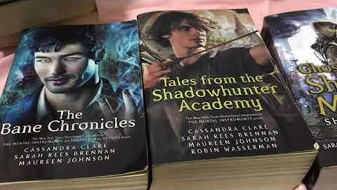 An attempt at trying to explain the shadowhunter chronicles reading order