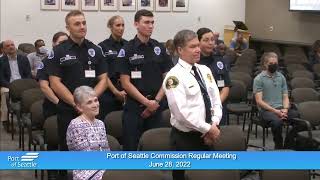 The Port of Seattle Commission Regular Meeting Jun 28, 2022