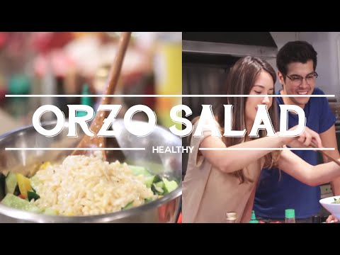 Summer Orzo Salad by Erwan Heussaff and Mari Jasmine