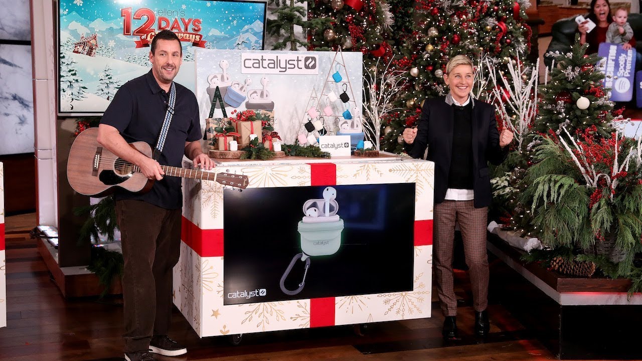 Adam Sandler Sings About Sensational Music Gifts for Day 11 of 12 Days!