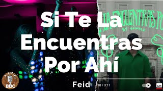 Feid - Si Te La Encuentras Por Ahí - Letra / Lyric