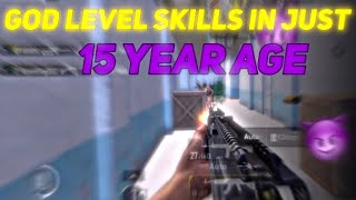 GOD LEVEL SKILLS IN JUST 15 YEAR AGE | BGMI MONTAGE | BGMI IN IOS