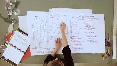UNT Fashion Design Pattern Making 1 : Stylelines Unit: 806: 2 Dart Classic Princess (Shoulder)Front