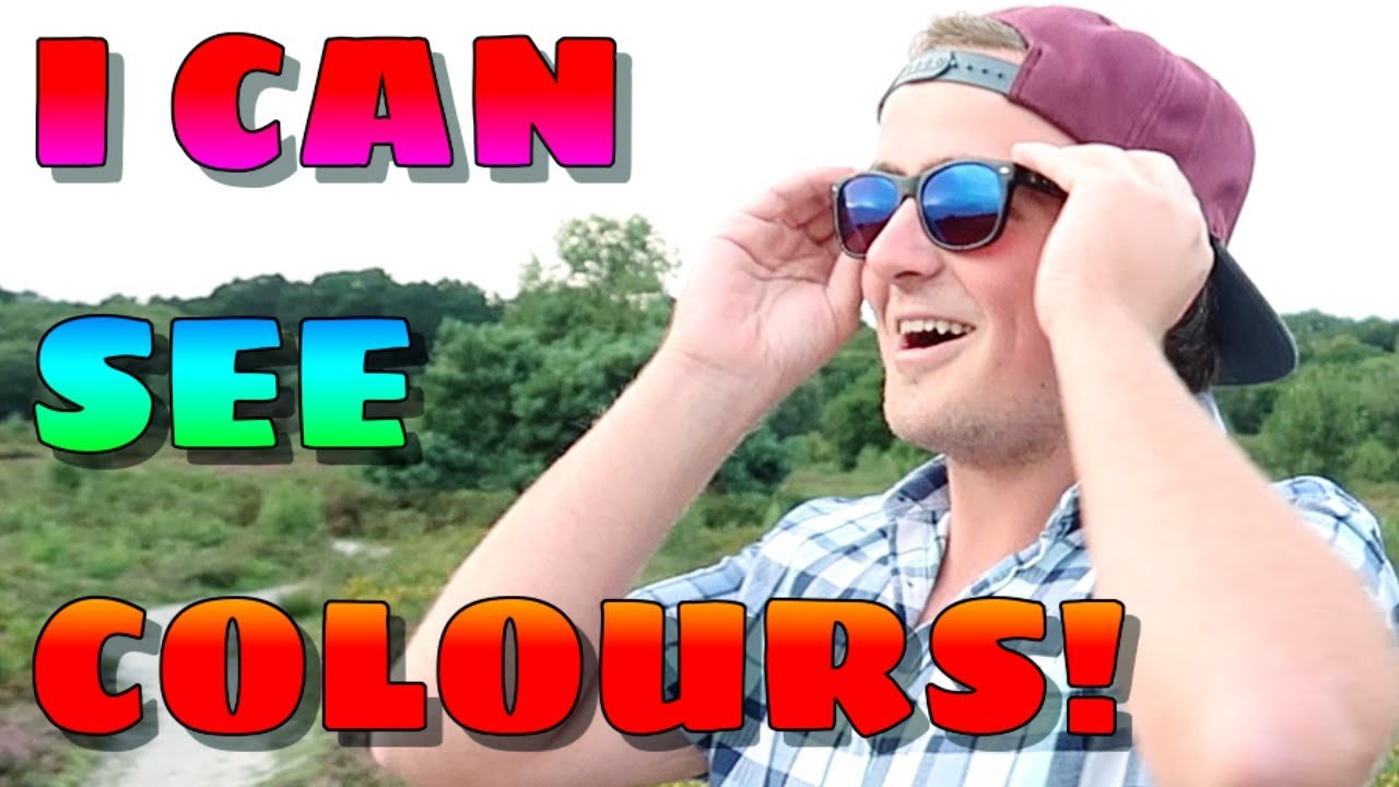 I Bought These Glasses To Cure My Colour Blindness... - YouTube