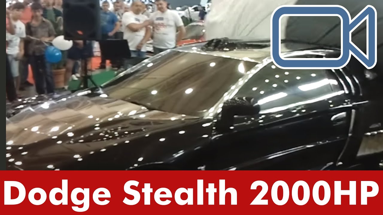 SIA 2013 presentation of the modified Dodge Stealth SS 2000HP - YouTube