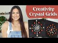 Carnelian Crystal Grid | Creativity Crystal Grid