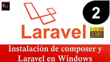 02 - Curso de Laravel [ Tutorial Laravel ] - Instalación de Composer en WINDOWS