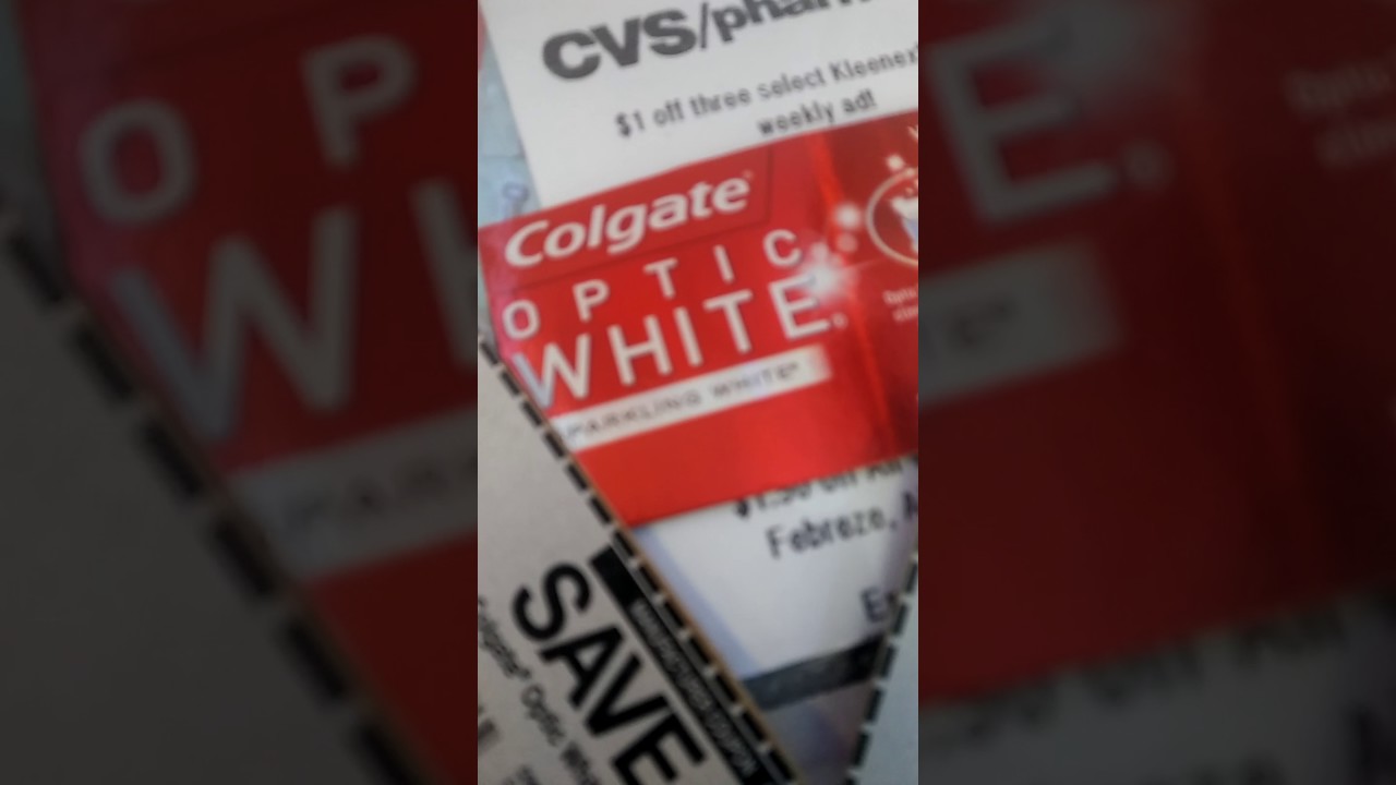 Colgate Optic White Sparkling White Coupons ! Expires December 31, 2017