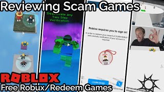 [ROBLOX] Reviewing Free Robux/Scam Places! screenshot 5