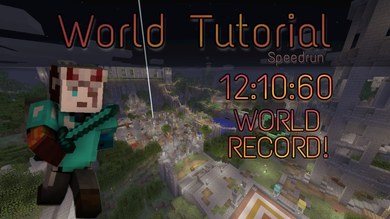 Minecraft Console Edition Speedrun, Tutorial World TU46 [12:10:60] [WR]