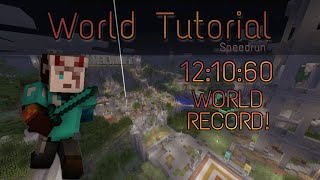 Minecraft Console Edition Speedrun, Tutorial World TU46 [12:10:60] [WR]