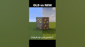 OLD vs NEW Minecraft Texture #minecraftshorts #bhajanshaamsavere #localstarbinit