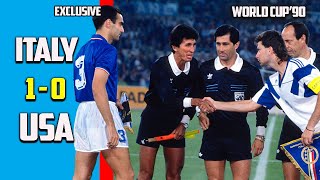 italy vs United States 1- 0 Highlight World Cup 90