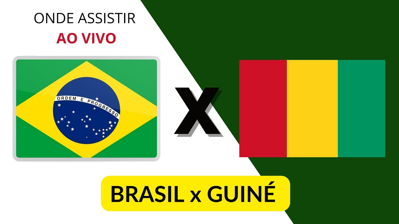 Brasil x Guiné ao vivo: onde assistir ao amistoso da seleção online