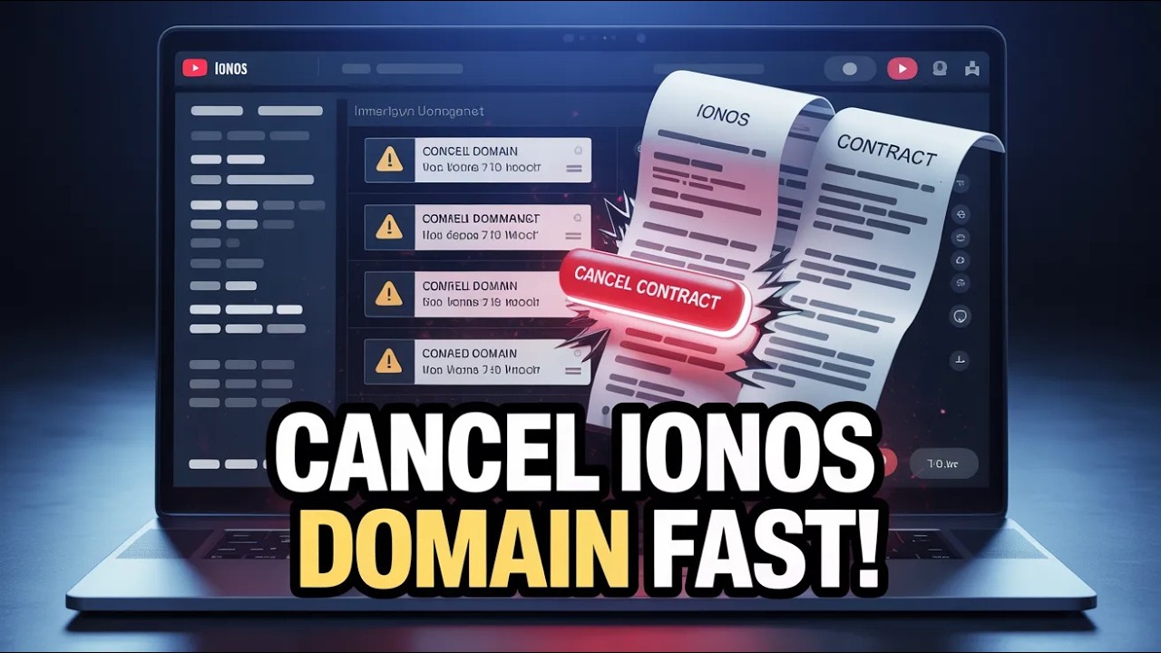 How To Cancel Ionos Domain Contract