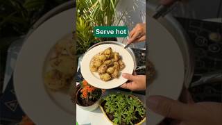 Garlic pepper potatoes | Quick starter | #shorts | kabitaskitchen