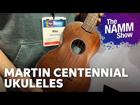 NAMM 2025: Martin Centennial Concert Ukulele