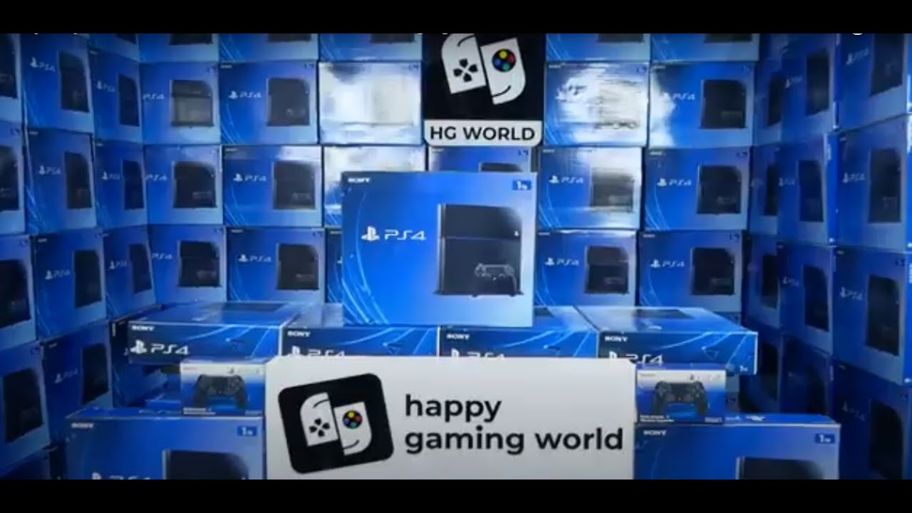 Sony PlayStation 4 PS4 Standard HG Renew Packaging Video hgworld YouTube