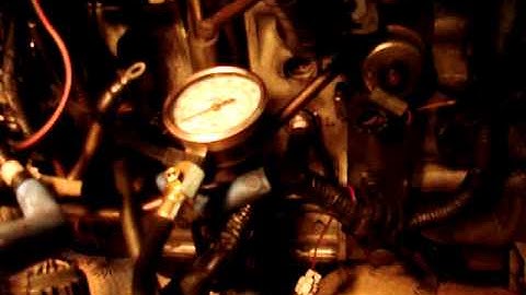 JDM Mazda Rx7 FC Rotary Engine Compression Test Video