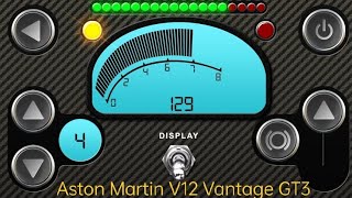 Aston Martin V12 Vantage GT3 5.9 V12 Top Speed Test