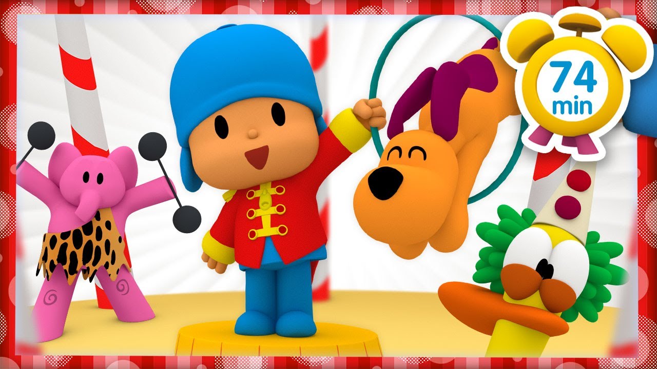 🎪  POCOYO DEUTSCH -Der galaktische Zirkus [ 74 minuten ] | CARTOONS und SERIEN für KINDER