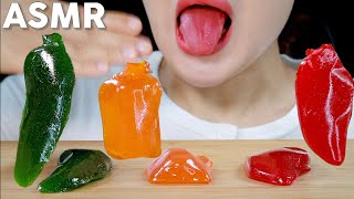 ASMR Gummy Peppers Challenge | 고추젤리 챌린지 먹방 | Jalapeño, Habanero, & Ghost Pepper | 할라피뇨, 하바네로, 고스트페퍼