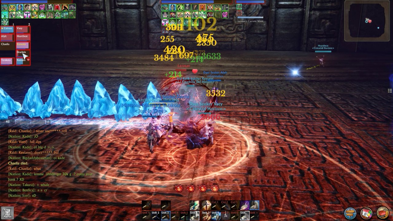 Archeage Healer - Confessor Dungeon Serpentis Random Run