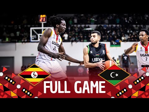 Uganda v Libya | Full Basketball Game | FIBA AfroBasket Qualifiers 2025
