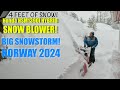 Honda snow blower hsm1390i hybrid grande tempte de neige en norvge 2024 