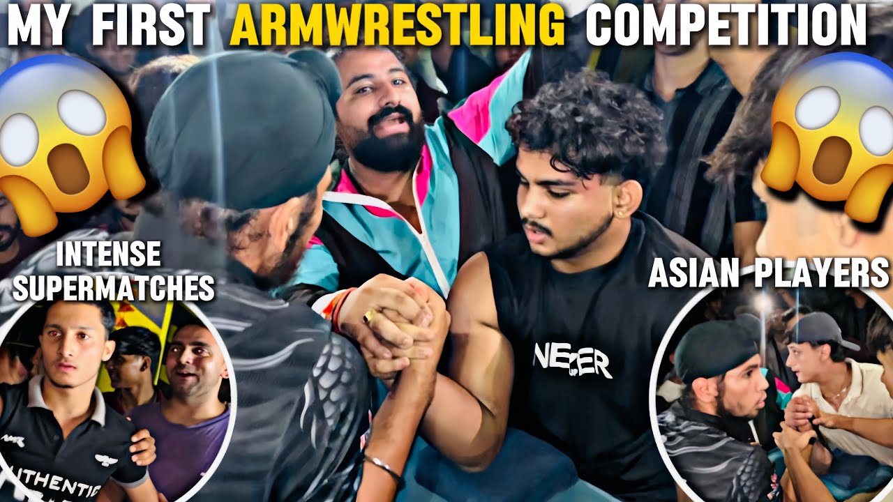 My first Armwrestling competition💪🏼| Jammu