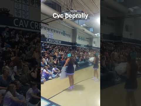 cvc as central valley Christian school pep rally for Bakersfield Christian volleyball #teacher