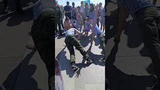День ВДВ. Санкт-Петербург. Здоровье. Отжимание. #питер #dance #peterburg #спб #спорт #ВДВ