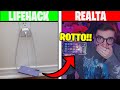 PROVO LIFE HACKS NELLA VITA REALE!! FUNZIONANO VERAMENTE?!?