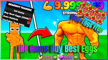 Roblox Brainrot Training Evolution Script | Inf Gems , Buy Best Eggs Free (NO KEY!!)
