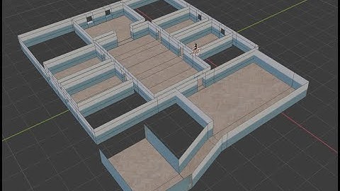 Локация для low poly игры на unity и blender за час.