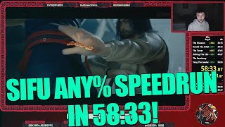 Sifu Any% Speedrun in 58:33! (PS4)(Old PB)