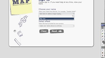 Map testing proctor instructions