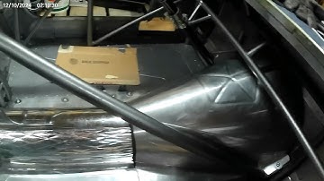 Building an Aluminium Transmission Tunnel Cover