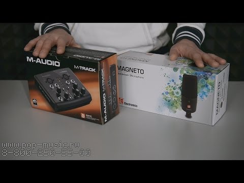 Комплект M-AUDIO MTRACK + SE ELECTRONICS MAGNETO