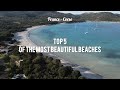 CORSICA - TOP 5 BEACHES (FRANCE) - 4K DRONE